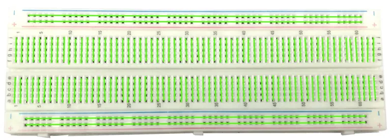 Steckbrett für Arduino Mikrocontroller
