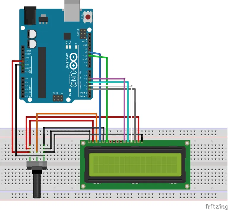 Nr.14 LCD Display - Funduino - Kits und Anleitungen für Arduino