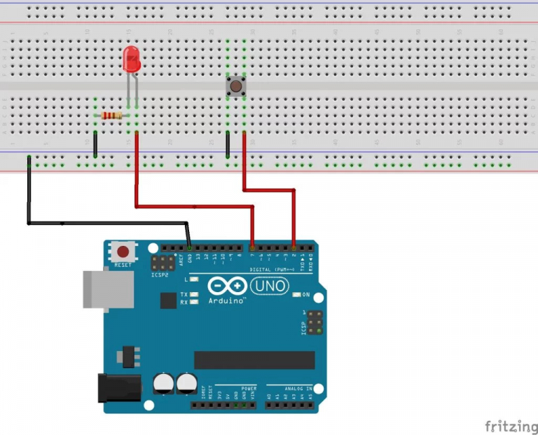 Der Interrupt-Befehl attachInterrupt() - Funduino - Kits und ...