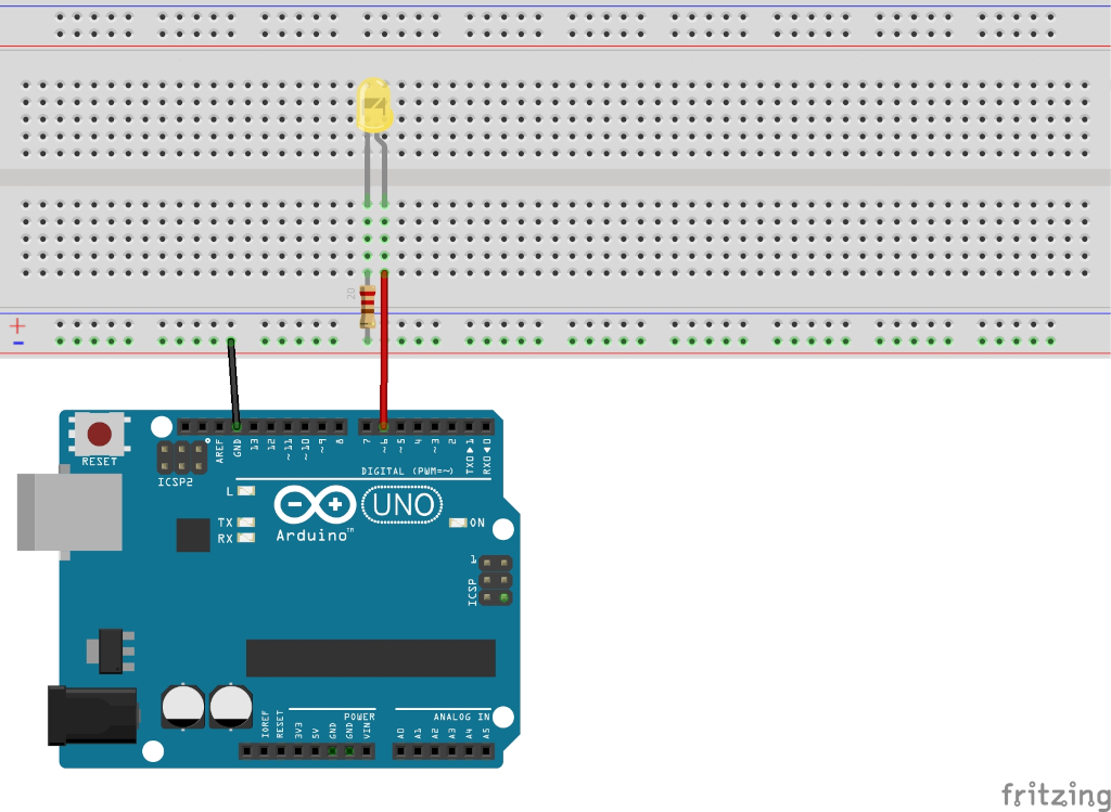 Nr.04 Pulsierende LED - Funduino - Kits und Anleitungen für Arduino